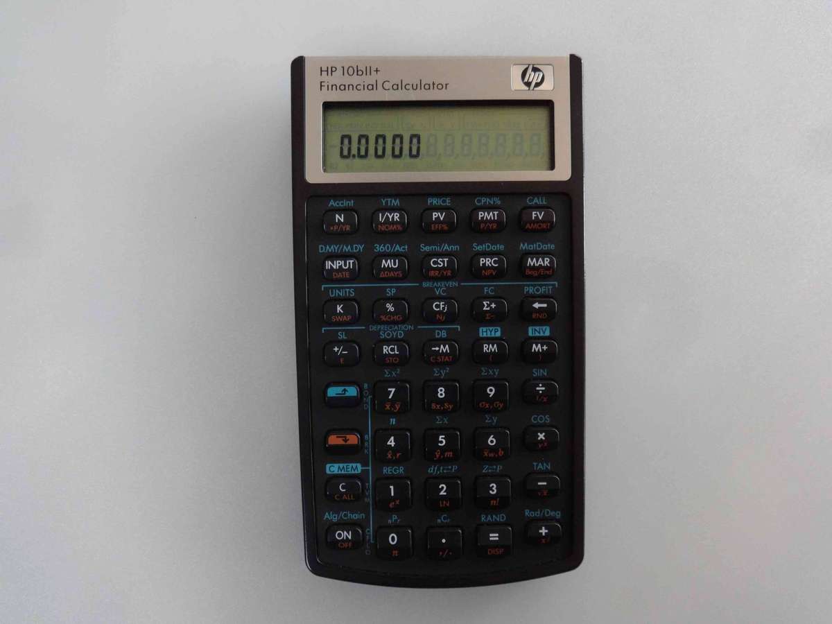 HP 10Bii+ Financial Calculator