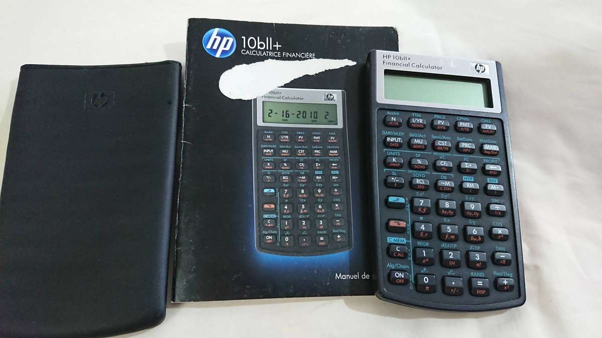 HP 10Bii+ Financial Calculator