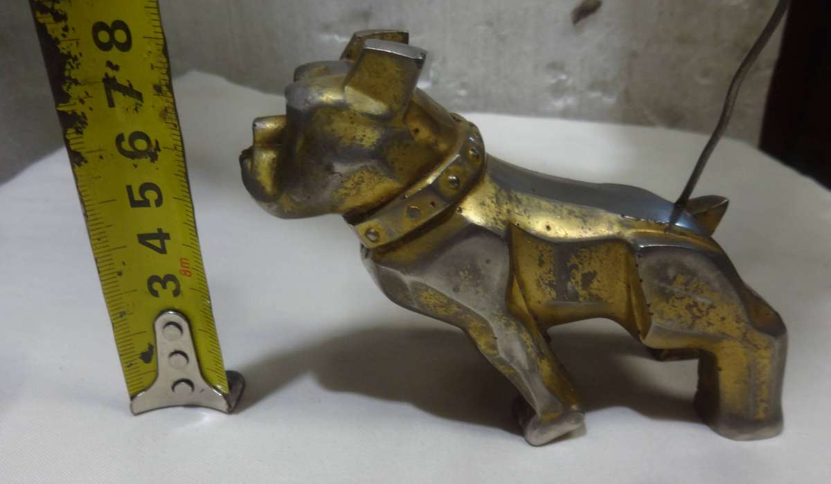 Brass Mack Truck Dog Bust
