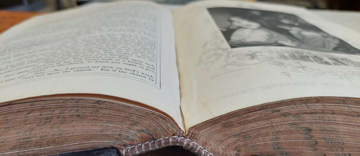 Foxe's Book of Martyrs -  around 1860