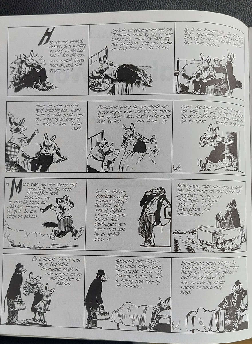 Oom Kaspaas, JAKKALS EN WOLF, Adoons-Hulle