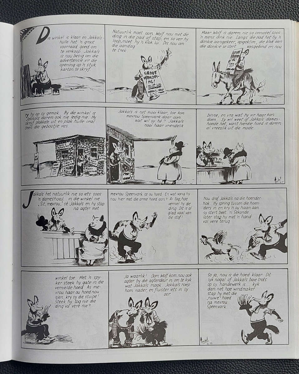 Oom Kaspaas, JAKKALS EN WOLF, Adoons-Hulle