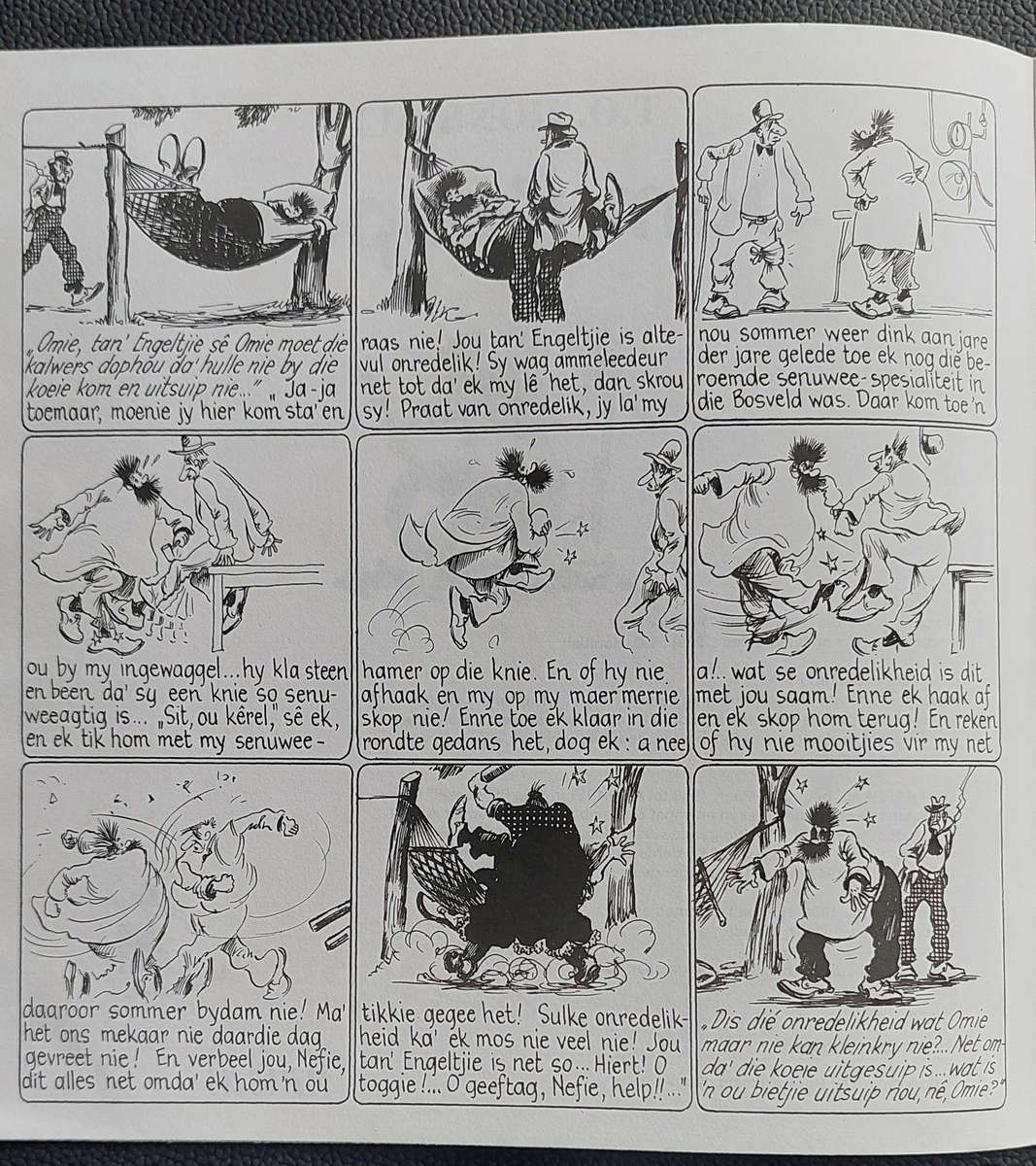 Oom Kaspaas, JAKKALS EN WOLF, Adoons-Hulle