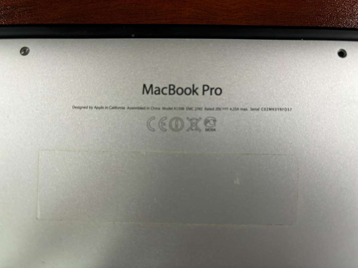 MacBook Pro Late 2013 (untested)