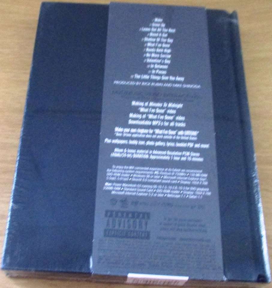 LINKIN PARK Minutes To Midnight CD+DVD Digibook Ltd Ed Box Set NOT SEALED