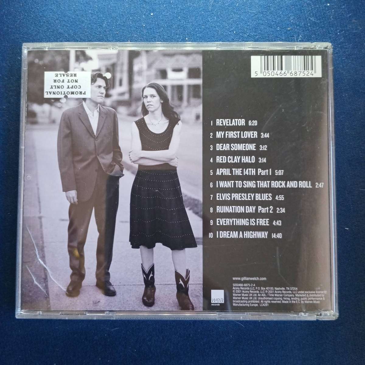 GILLIAN WELCH Time (The Revelator) IMPORT CD