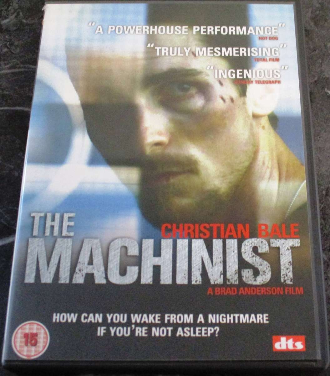 The Machinist DVD Christian Bale  [BBOX 2] Region 2