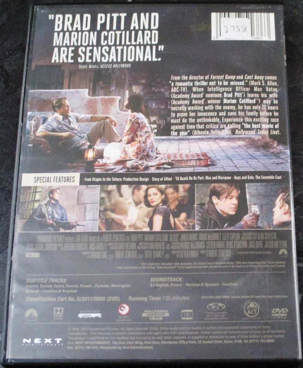 Allied DVD [BBOX 3] Region 2