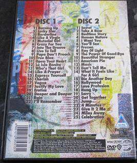 MADONNA Celebration The Video Collection 2xDVD
