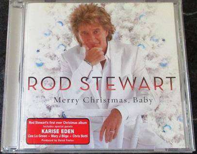 ROD STEWART Merry Christmas, Baby  CD   [Shelf G x 1]