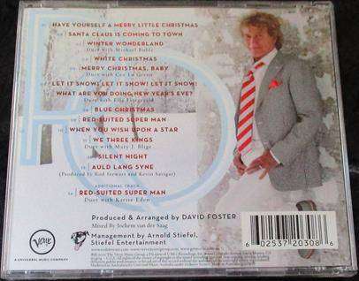 ROD STEWART Merry Christmas, Baby  CD   [Shelf G x 1]