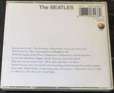 THE BEATLES The White Album 2xCD Fatbox [Shelf G x 33]