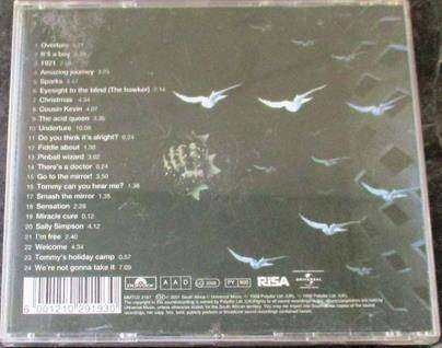 THE WHO Tommy CD [Shelf G x 32]