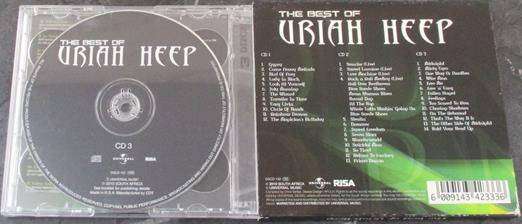 URIAH HEEP The Best of 3xCD [Shelf G x 31]