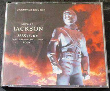 MICHAEL JACKSON History Past Present and Future Book 1 2xCD [Shelf G x 26]