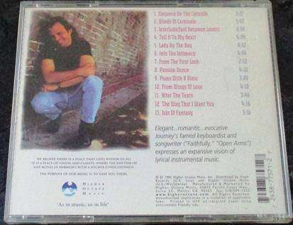 JONATHAN CAIN Piano with a View CD [Shelf G x 5] Journey guitarist