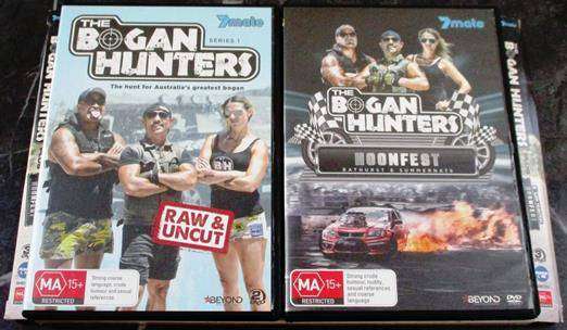 THE BOGAN HUNTERS DVD [BOX SET SHELF] Region 4