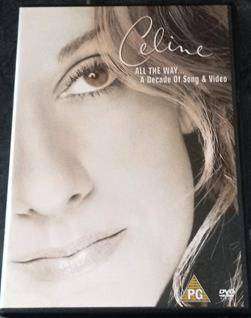 CELINE DION All the Way... A Decade of Song & Video DVD Region 2