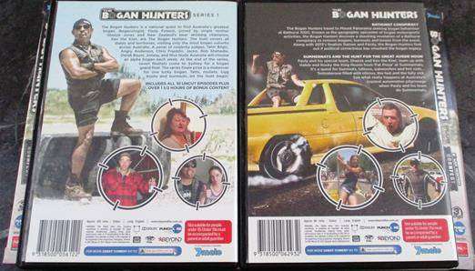 THE BOGAN HUNTERS DVD [BOX SET SHELF] Region 4