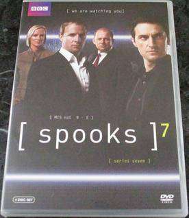 SPOOKS Series 7 BBC 4xDVD [BOX SET SHELF]