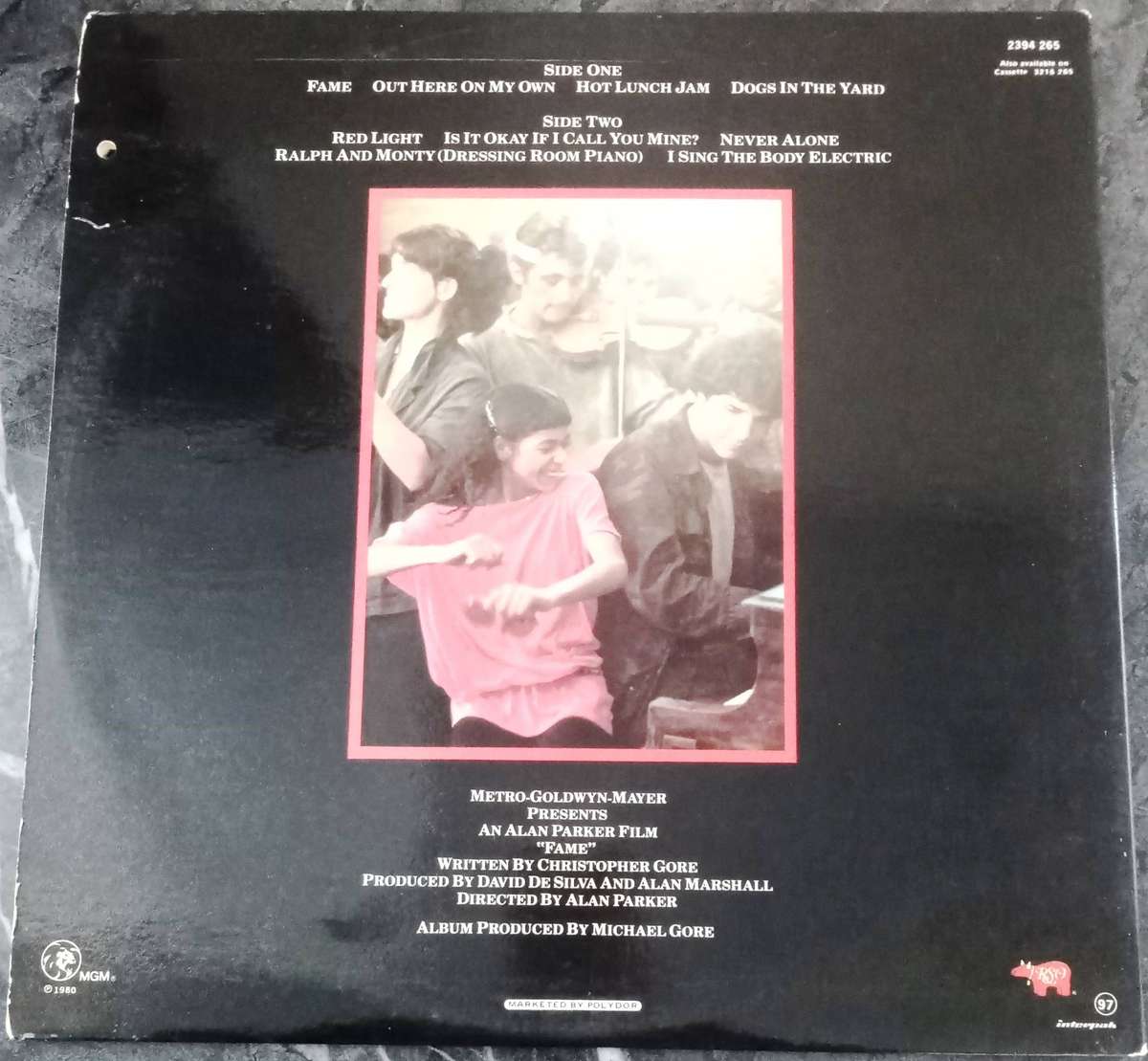 O.S.T. Fame LP VINYL Record