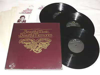 Jim Aylwards Beautiful Music Volume Seven As Time Goes By 3 LP HMV Box set