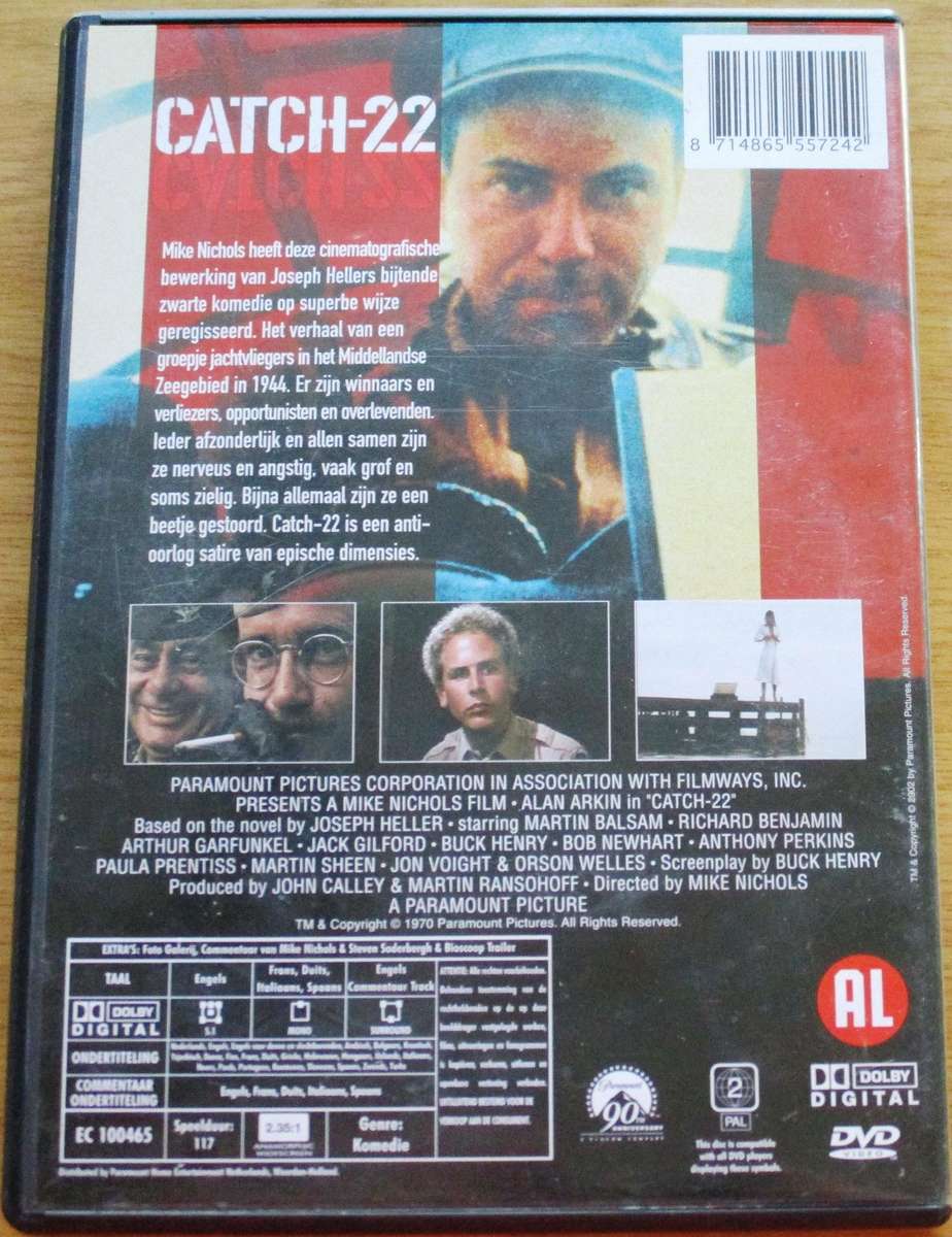 CATCH 22 DVD [BBOX 6] Region 2