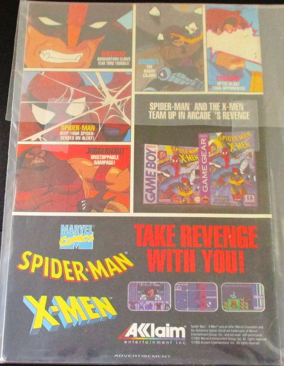 MARVEL THE SHROUD SPIDER-MAN Ally or Enemy? #1 March 1994 [Box 1]