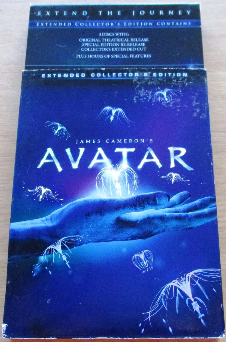 AVATAR Extended Collector's Edition in slipcase box DVD [BBOX 8] Region 2