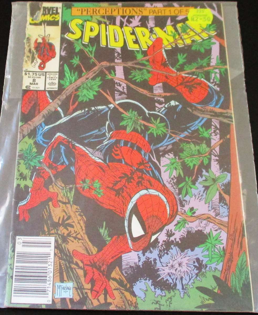 MARVEL Comics SPIDER-MAN Perceptions Part 1 of 5 #8 March 1991 [Box 1]