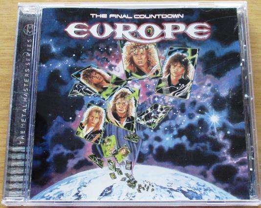EUROPE The Final Countdown with Bonus tracks CD [Shelf Z x 5]