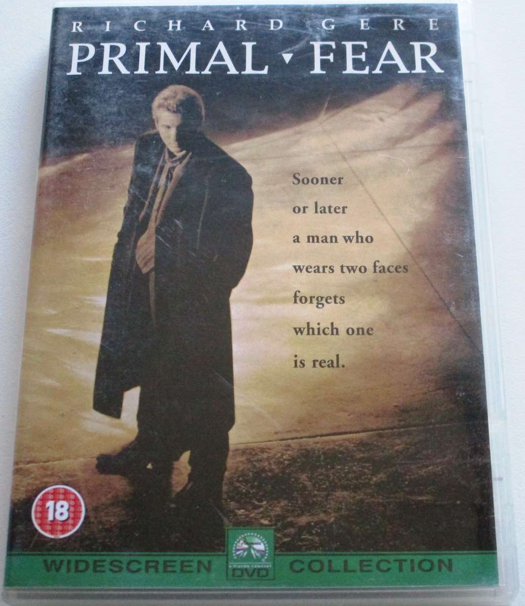 PRIMAL FEAR Richard Gere DVD [BBOX 8]