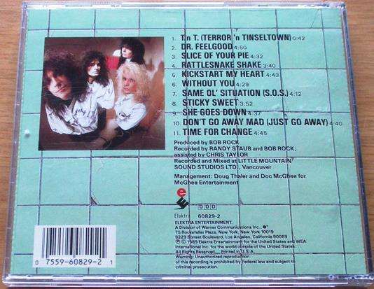 MOTLEY CRUE Dr. Feelgood CD [Shelf Z x 6]