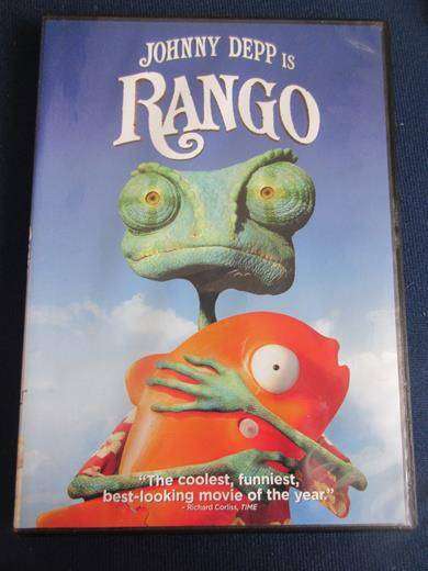 RANGO DVD Johnny Depp [BBOX 15] Region 2