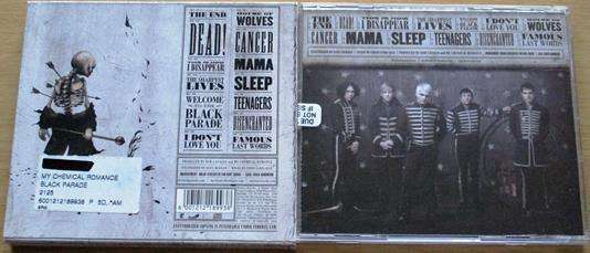 MY CHEMICAL ROMANCE The Black Parade with slipcase CD [Shelf Z x 9]