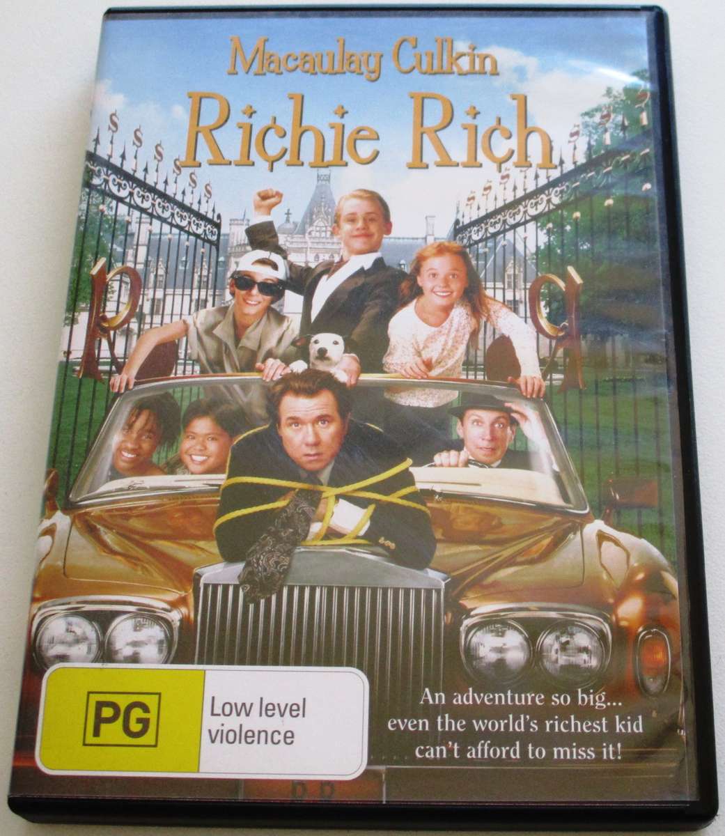 RICHIE RICH Macaulay Culkin DVD [BBOX 8] Region 4