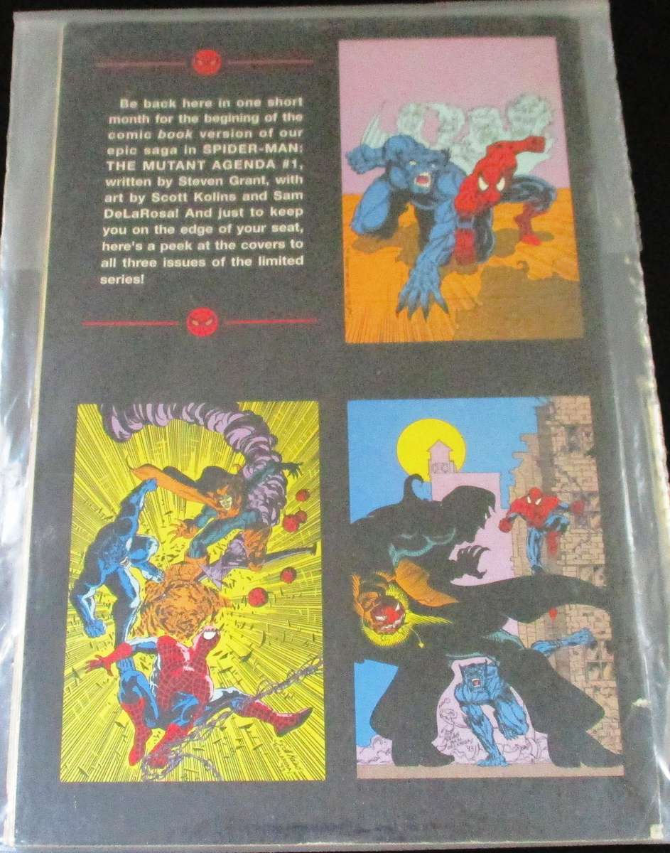 MARVEL Comics SPIDER-MAN Mutant Agenda #0 Feb 1994 [Box 1]