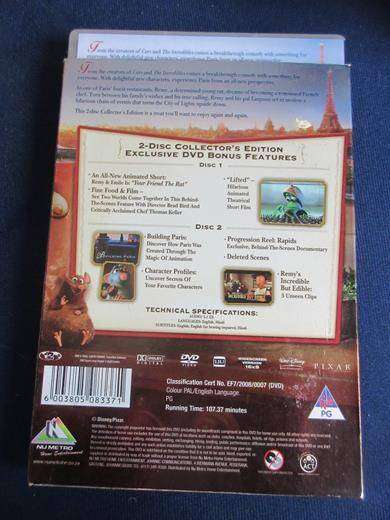 RATATOUILLE Collector's Edition 2xDVD [BBOX 15] Region 2