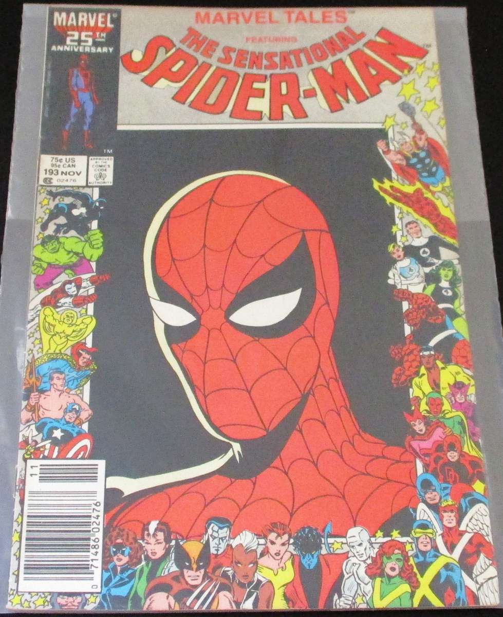 MARVEL TALES THE SENSATIONAL SPIDER-MAN #193 Nov 1986 [Box 2]