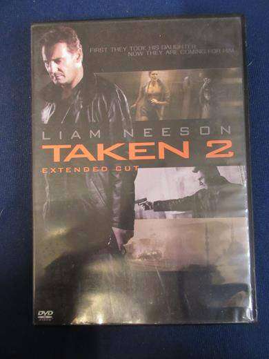 TAKEN 2 Extended Cut  DVD Liam Neeson [BBOX 15] Region 2