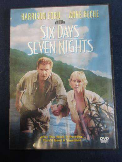 SIX DAYS SEVEN NIGHTS DVD Harrison Ford [BBOX 15] Region 2