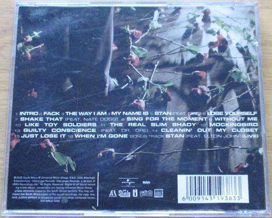 EMINEM Curtain Call The Hits CD [main stock room]