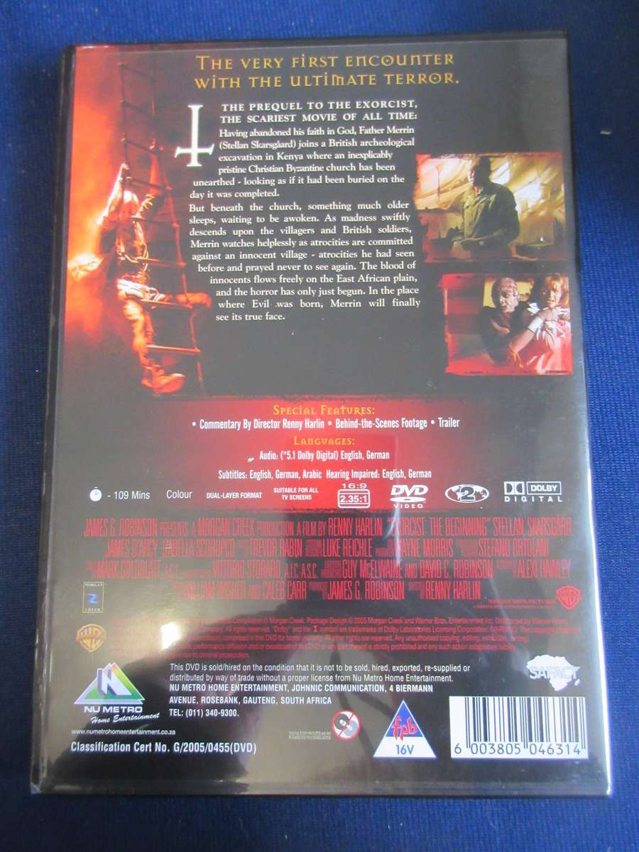 Exorcist The Beginning DVD  [BBOX 6]