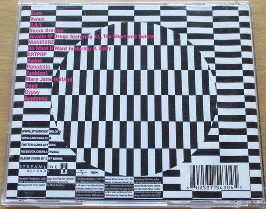 LADY GAGA Artpop (foil print] CD [main stock room]