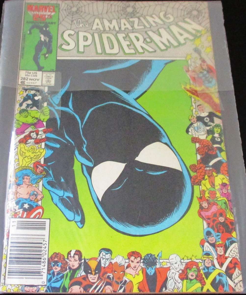 MARVEL 25th Anniversary THE AMAZING SPIDER-MAN #282 Nov 1986 [Box 2]