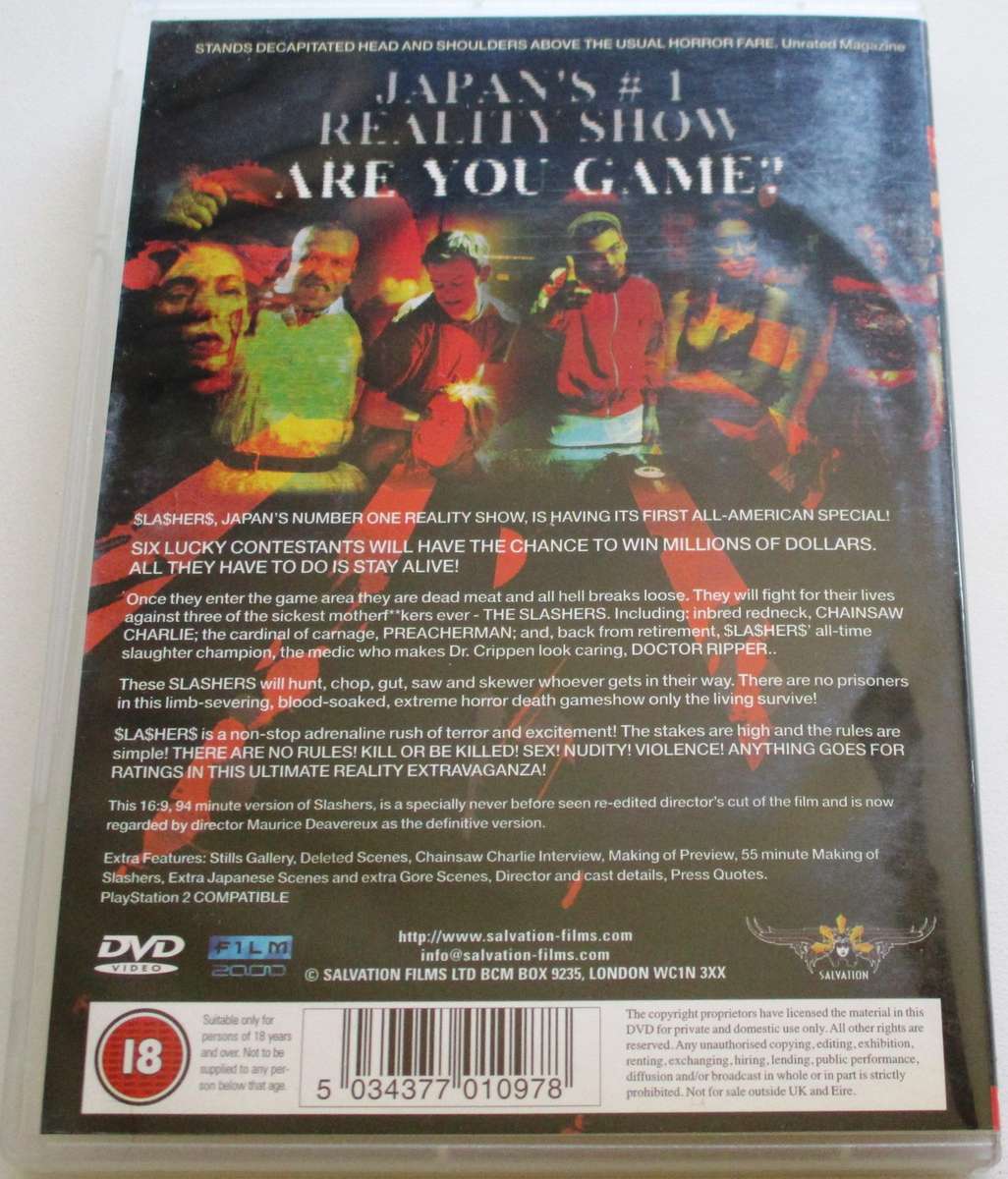 $LA$HER$ Are you Game! DVD [BBOX 10]