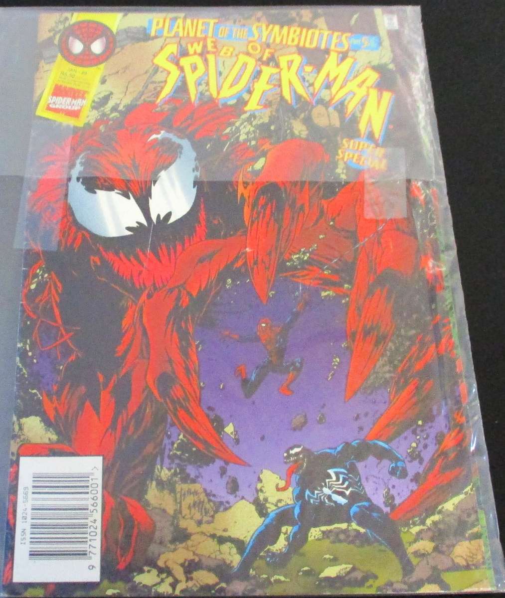 MARVEL WEB OF SPIDER-MAN Planet of Symbiotes 5 of 5 #9 Jan 1995 [Box 2]