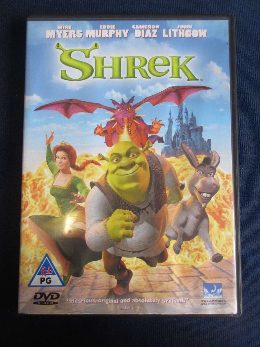 Shrek DVD Myers Murphy Diaz  [BBOX 8] Region 2