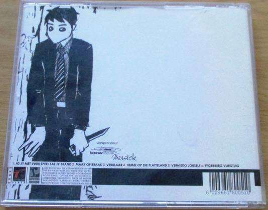 FOKOFPOLISIEKAR As Jy Met Vuur Speel sal Jy Brand CD [main stock room]