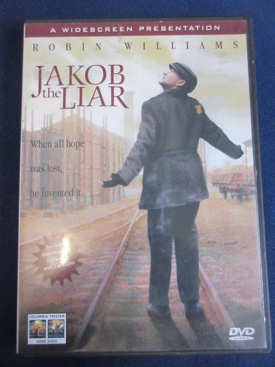 Jakob The Liar DVD Robin William [BBOX 1] Region 2